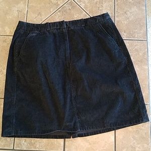 Corduroy Skirt